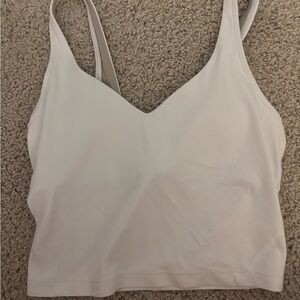 lululemon athletica White Tank Top